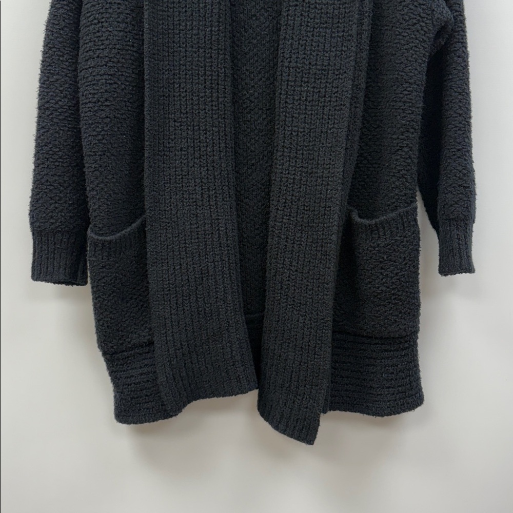 Anthropologie Pilcro Eyelash Chunky Knit Oversized Open Tunic Cardigan Sweater - Picture 6 of 10